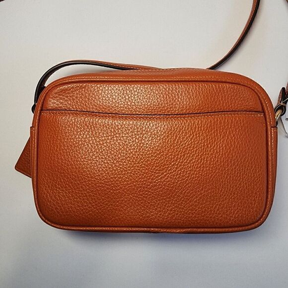 NWT COACH CQ875 Mini Jamie Camera Bag in Refine Pebble Leather Sunset - Picture 3 of 6